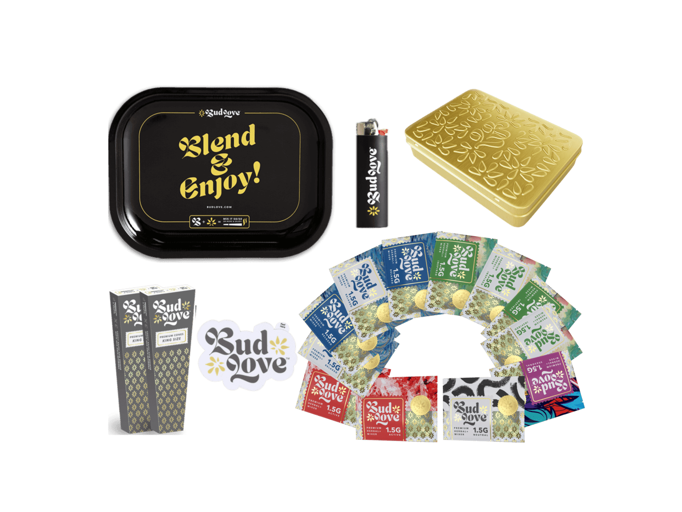 Bud Love Supreme Bundle | All favors & More. The perfect gift for yourself or a loved one!