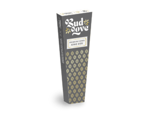 Bud Love Makes Bud Better! King Size premium slow burning rice paper pre-roll cones. The perfect companion to your favorite Bud Love + flower mixture!