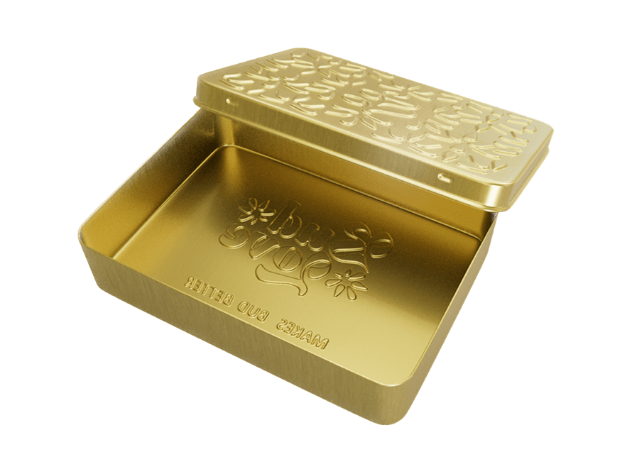 Bud Love collectable airtight tin. Stash your stash and keep it fresh!