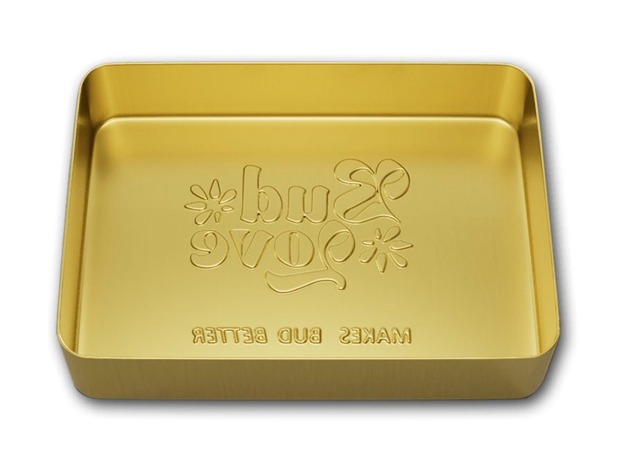 Bud Love collectable airtight tin. Stash your stash and keep it fresh!
