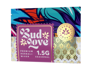 Bud Love Makes Bud Better! 1.5g resealable pouch. ICY J (Cool Mint) flavor – pairs well with all strains. Try some Premium Herbal+ Mixer today and become a Bud Lover!